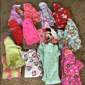 3t winter pajamas bundle
